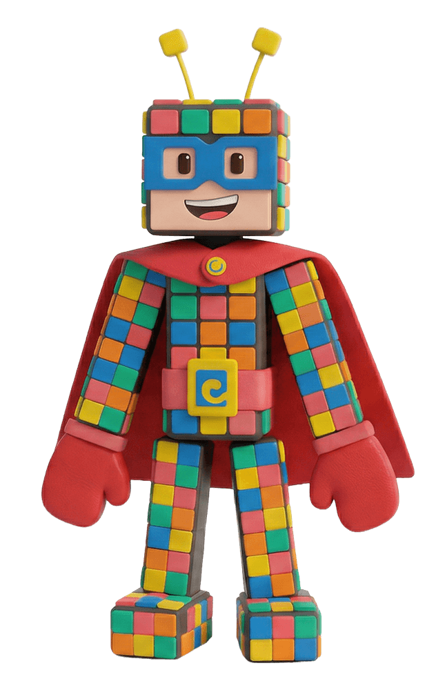 Cubi, personaje del proyecto Cubi y sus súper amigos
